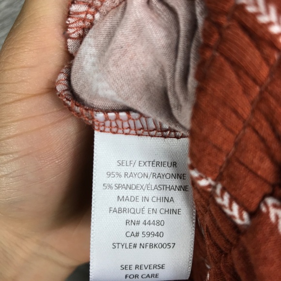 Love, Fire Stripe Knit Wide Leg Pants - Picture 7 of 7